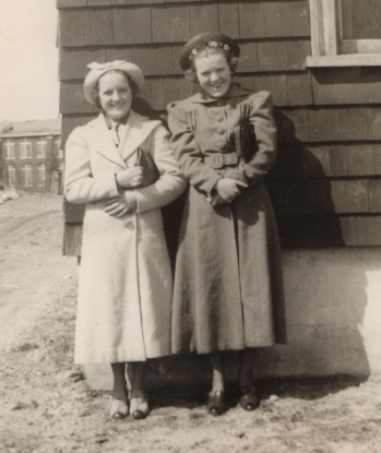 Mom Louise Remington and Aunt Frances